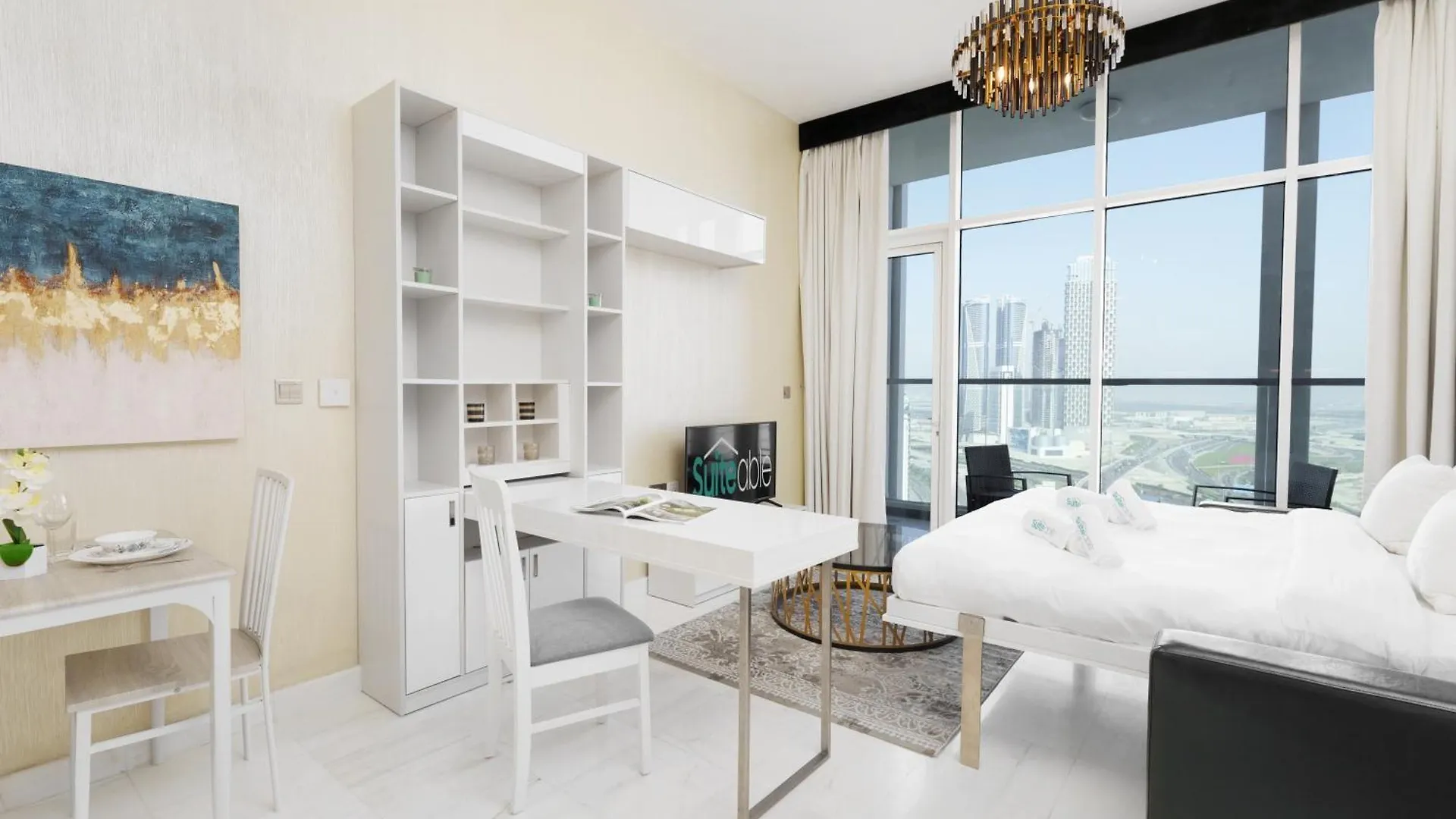 Lejlighed Our Studio Jewel In Business Bay Dubai Forenede Arabiske Emirater